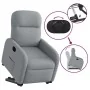 Sillón eléctrico reclinable elevable de tela gris claro by , Armchairs - Ref: Foro24-3302992, Price: 293,97 €, Discount: %
