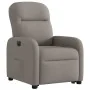 Sillón eléctrico reclinable elevable de tela gris taupe de , Sillones - Ref: Foro24-3302999, Precio: 315,75 €, Descuento: %
