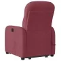 Sillón de masaje eléctrico reclinable elevable tela rojo tinto de , Sillones - Ref: Foro24-3303005, Precio: 332,06 €, Descuen...