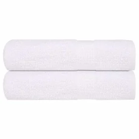 Toallas de Baño 2 uds blanco 100x150 cm 360 g/m² 100% Algodón de , Toallas - Ref: Foro24-136657, Precio: 27,58 €, Descuento: %