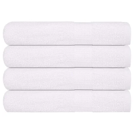Toallas de sauna 4 uds 100% algodón blanco 80x200 cm 360 gsm de , Toallas - Ref: Foro24-136662, Precio: 48,79 €, Descuento: %