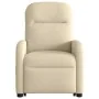Silla de masaje reclinable de pie de tela color crema de , Sillones - Ref: Foro24-3302990, Precio: 297,70 €, Descuento: %