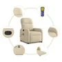 Silla de masaje reclinable de pie de tela color crema de , Sillones - Ref: Foro24-3302990, Precio: 297,70 €, Descuento: %