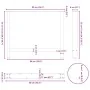 Patas de mesa de centro acero blanco 2 uds 90x(72-73) cm de , Patas para mesas - Ref: Foro24-4013317, Precio: 102,38 €, Descu...