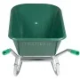 Carretilla verde 90 L 150 kg acero galvanizado y plástico de , Carretillas - Ref: Foro24-4013466, Precio: 148,27 €, Descuento: %