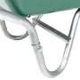 Carretilla verde 90 L 150 kg acero galvanizado y plástico de , Carretillas - Ref: Foro24-4013466, Precio: 148,27 €, Descuento: %