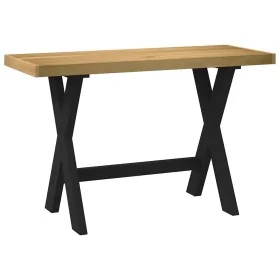 Escritorio NOAIN patas en X madera maciza pino 120x50x75 cm de , Escritorios - Ref: Foro24-4100040, Precio: 107,18 €, Descuen...
