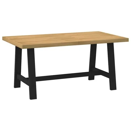 Mesa comedor NOAIN patas forma A madera maciza pino 160x90x75cm de , Mesas de cocina y de comedor - Ref: Foro24-4100042, Prec...