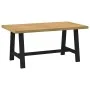 Mesa comedor NOAIN patas forma A madera maciza pino 160x90x75cm de , Mesas de cocina y de comedor - Ref: Foro24-4100042, Prec...