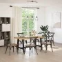 Mesa comedor NOAIN patas forma A madera maciza pino 160x90x75cm de , Mesas de cocina y de comedor - Ref: Foro24-4100042, Prec...