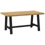 Mesa comedor NOAIN patas forma A madera maciza pino 160x90x75cm de , Mesas de cocina y de comedor - Ref: Foro24-4100042, Prec...