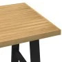 Mesa comedor NOAIN patas forma A madera maciza pino 160x90x75cm de , Mesas de cocina y de comedor - Ref: Foro24-4100042, Prec...