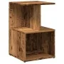 Mesita de noche madera contrachapada madera vieja 35x35x55 cm de , Mesitas de noche - Ref: Foro24-856530, Precio: 33,88 €, De...