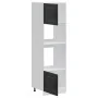 Armarios para horno 2 uds Lucca negra madera de ingeniería de , Armarios de cocina - Ref: Foro24-3315032, Precio: 230,82 €, D...
