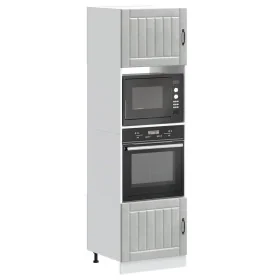 Armarios para horno 2uds Kalmar gris hormigón madera ingeniería de , Armarios de cocina - Ref: Foro24-3315045, Precio: 187,97...