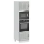 Armarios para horno 2uds Kalmar gris hormigón madera ingeniería de , Armarios de cocina - Ref: Foro24-3315045, Precio: 187,97...