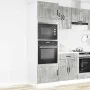Armarios para horno 2uds Kalmar gris hormigón madera ingeniería de , Armarios de cocina - Ref: Foro24-3315045, Precio: 187,97...