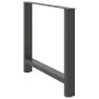Patas de mesa de centro antracita 2 uds 100x(72-73) cm acero de , Patas para mesas - Ref: Foro24-4013322, Precio: 110,72 €, D...
