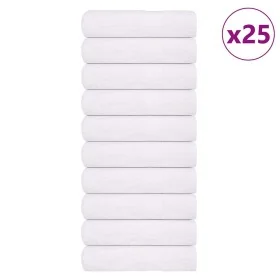 Toallas de baño 25 uds blanco 100x150 cm 360 g/m² 100% algodón de , Toallas - Ref: Foro24-136660, Precio: 229,20 €, Descuento: %