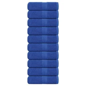 Toallas de jabón 10 piezas azul 30x30 cm 360 g/m² 100% algodón de , Toallas - Ref: Foro24-136706, Precio: 17,52 €, Descuento: %