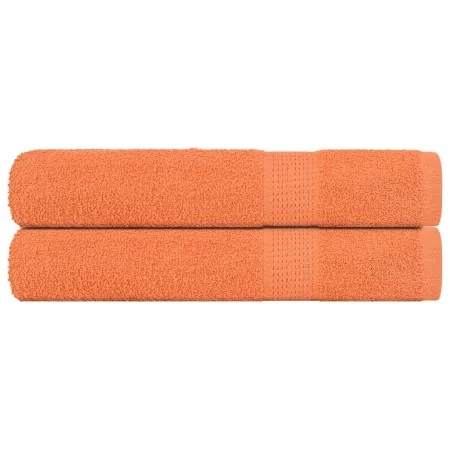 Toallas de sauna 2 uds 100% algodón naranja 80x200 cm 360 gsm de , Toallas - Ref: Foro24-136911, Precio: 28,63 €, Descuento: %