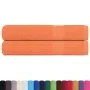 Toallas de sauna 2 uds 100% algodón naranja 80x200 cm 360 gsm de , Toallas - Ref: Foro24-136911, Precio: 28,63 €, Descuento: %