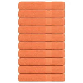 Toallas de sauna 10 uds 100% algodón naranja 80x200 cm 360 gsm de , Toallas - Ref: Foro24-136913, Precio: 105,29 €, Descuento: %