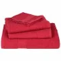 Toallas de ducha 4 uds 100% algodón rojo 70x140 cm 360 gsm de , Toallas - Ref: Foro24-136930, Precio: 33,58 €, Descuento: %