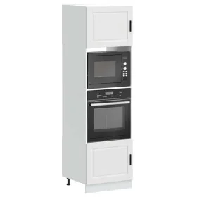 Armarios para horno 2 uds Porto blanco madera de ingeniería de , Armarios de cocina - Ref: Foro24-3315051, Precio: 275,88 €, ...