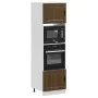 Armarios para horno 2 uds Porto roble marrón madera ingeniería de , Armarios de cocina - Ref: Foro24-3315058, Precio: 197,12 ...