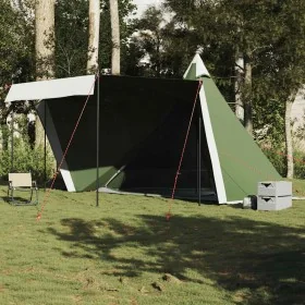 Tienda de campaña familiar tipi 6 personas impermeable verde de , Tiendas de campaña - Ref: Foro24-4009445, Precio: 210,08 €,...