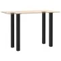 Patas para mesa de centro 4 uds acero negro 100-102 cm de , Patas para mesas - Ref: Foro24-4012476, Precio: 111,79 €, Descuen...