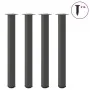 Patas para mesa de centro 4 uds acero antracita 90-92 cm by , Table legs - Ref: Foro24-4012474, Price: 97,15 €, Discount: %