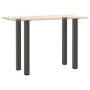 Patas para mesa de centro 4 uds acero antracita 90-92 cm by , Table legs - Ref: Foro24-4012474, Price: 97,15 €, Discount: %
