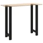 Patas de mesa de centro acero negro 2 uds 40x(110-111) cm de , Patas para mesas - Ref: Foro24-4013348, Precio: 130,85 €, Desc...