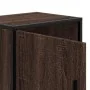 Mesita de noche madera ingeniería roble marrón 40x31x50cm metal de , Mesitas de noche - Ref: Foro24-848717, Precio: 37,49 €, ...