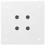 Patas para mesa de centro 4 uds acero blanco 110-112 cm by , Table legs - Ref: Foro24-4012481, Price: 114,93 €, Discount: %