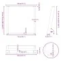 Patas para mesa comedor forma U 2uds antracita 80x(72-73) cm de , Patas para mesas - Ref: Foro24-4012798, Precio: 93,58 €, De...