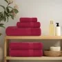 Toallas de ducha 4 uds 100% algodón burdeos 70x140 cm 360 gsm de , Toallas - Ref: Foro24-136738, Precio: 36,86 €, Descuento: %