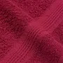 Toallas 2 uds 100% algodón burdeos 100x200 cm 600 gsm de , Toallas - Ref: Foro24-136746, Precio: 40,60 €, Descuento: %