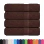 Toallas de baño 4 uds marrón 100x150 cm 360 gsm 100% algodón de , Toallas - Ref: Foro24-136765, Precio: 48,00 €, Descuento: %