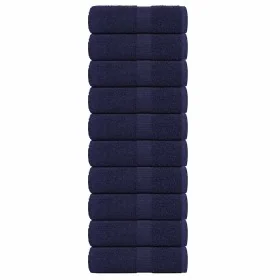 Toallas de jabón 10uds azul marino 30x30 cm 360gsm 100% algodón de , Toallas - Ref: Foro24-136778, Precio: 17,84 €, Descuento: %