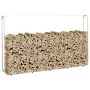 Leñero acero galvanizado 250x25x150 cm de , Bolsas y soportes de leña - Ref: Foro24-4100706, Precio: 32,73 €, Descuento: %
