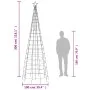 Árbol de Navidad LED con estacas 570 LEDs azul 300 cm de , Arboles de navidad - Ref: Foro24-358107, Precio: 62,50 €, Descuent...