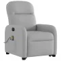 Sillón de masaje eléctrico reclinable elevable tela gris nube de , Sillones - Ref: Foro24-3303011, Precio: 336,67 €, Descuent...