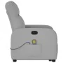 Sillón de masaje eléctrico reclinable elevable tela gris nube de , Sillones - Ref: Foro24-3303011, Precio: 336,67 €, Descuent...