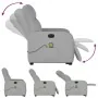 Sillón de masaje eléctrico reclinable elevable tela gris nube de , Sillones - Ref: Foro24-3303011, Precio: 336,67 €, Descuent...