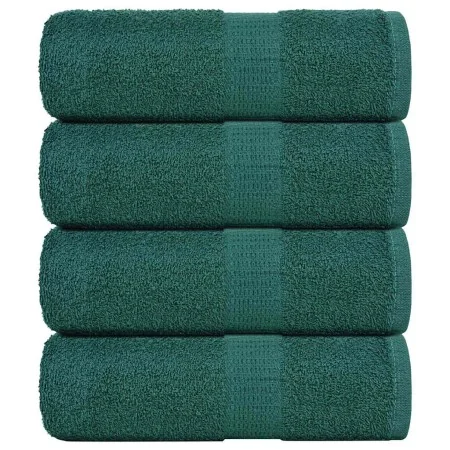 Toallas de jabón 4 uds verde 30x30 cm 360 gsm 100% algodón de , Toallas - Ref: Foro24-136849, Precio: 15,74 €, Descuento: %