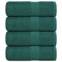 Toallas de jabón 4 uds verde 30x30 cm 360 gsm 100% algodón de , Toallas - Ref: Foro24-136849, Precio: 15,74 €, Descuento: %