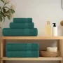 Toallas de jabón 4 uds verde 30x30 cm 360 gsm 100% algodón de , Toallas - Ref: Foro24-136849, Precio: 15,74 €, Descuento: %